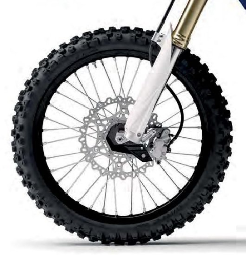  Пластиковая защита вилки YAMAHA YZ 125/250 '08-'18, YZF 250/450 '08-'17 POLISPORT 8151700001