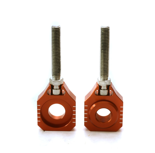 Натяжитель приводной цепи KTM SX 65 '16-20, HUSQVARNA TC 65 '17-20 оранжевый ACCEL AB34OR