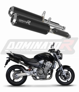 Прямоток Honda CB 900F HORNET 2002 - 2007 DOMINATOR GP черный