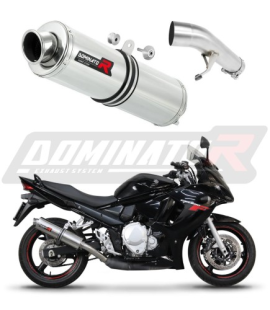 Прямоток Suzuki GSXF 650 2007 - 2016 DOMINATOR круглый