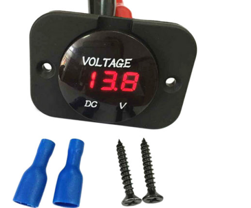 Вольтметр з кріпильною пластиною V-004