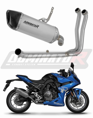 Полная система выхлопа Suzuki GSX-8S / GSX-8R 2023 - 2025 DOMINATOR HP6