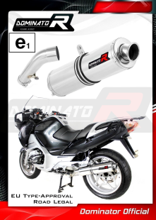 Прямоток DOMINATOR BMW R1200RT 2004 - 2009 круглый