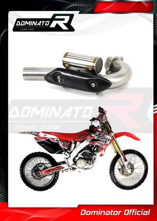 Вихлопний колектор DOMINATOR HONDA CRF 250 R POWERBOMB 2006 – 2009