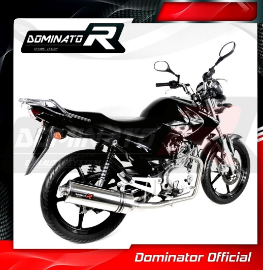 Прямоток DOMINATOR YAMAHA YBR 125 2009 - 2018 овальний