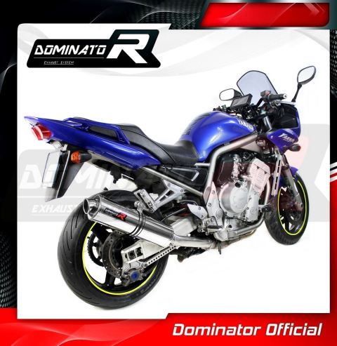 Прямоток DOMINATOR YAMAHA FZS FAZER 1000 2001 - 2005 круглый