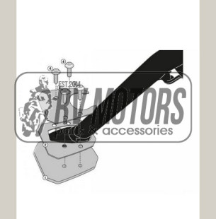 Расширение подножки KTM 1190 ADVENTURE / R (13-15), 1050 ADVENTURE (2015), 1290 SUPER ADVENTURE (2015) KAPPA ES7704K