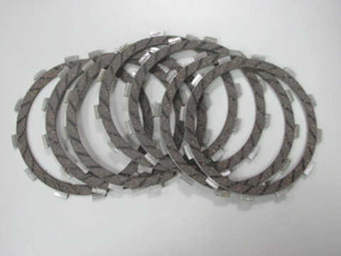 Фрикционные диски сцепления KAWASAKI GPZ 305`83-96, Z 250A/B`79-81, KX 500 '83-'84 (EBS4433) PSYCHIC MC-03852C