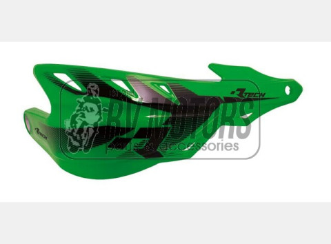 Защита рук RACETECH Raptor 22.2-28.6mm Зеленый KITPMRPVE00	