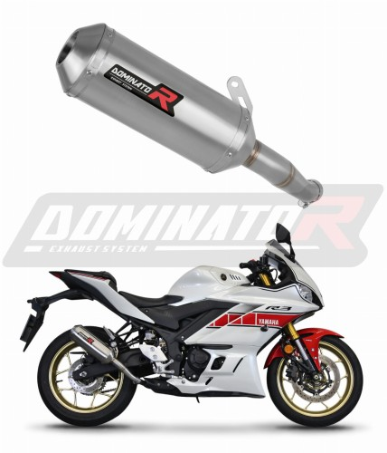 Прямоток Yamaha YZF-R3 2019 - 2024 DOMINATOR овальный G2