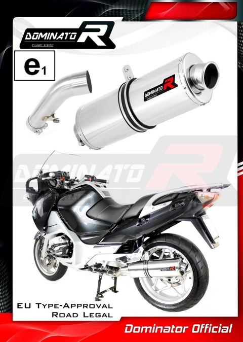 Прямоток DOMINATOR BMW R1200RT 2004 - 2009 овальный