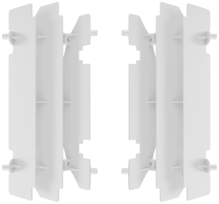 Защита радиатора SUZUKI RM250 `96-06, RMZ250 `10-18, DRZ400 `00-17 POLISPORT 8466100001