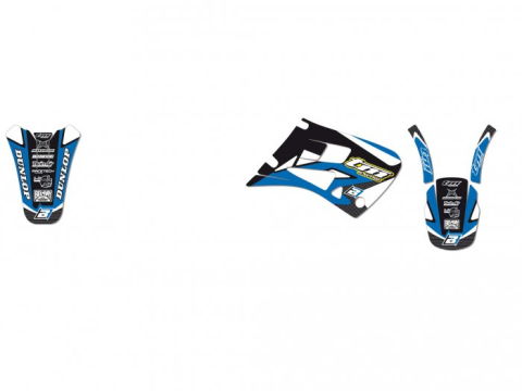 Комплект наклеек TM 2T + 4T`99-03 BLACKBIRD E2800