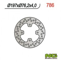 Тормозной диск NG задний POLARIS PREDATOR 500 (00-08) (197X76X4) NG786