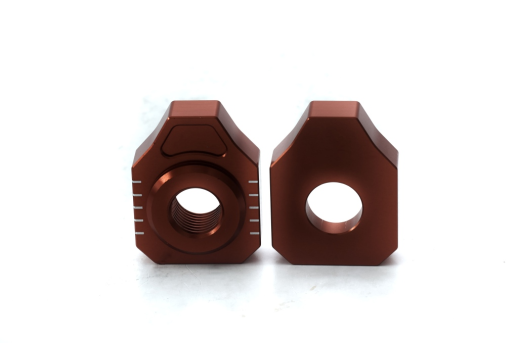 Натяжитель приводной цепи KTM SX 65 '16-20, HUSQVARNA TC 65 '17-20 оранжевый ACCEL AB32OR