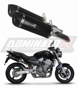 Прямоток Honda CB 900F HORNET 2002 - 2007 DOMINATOR HP1 черный