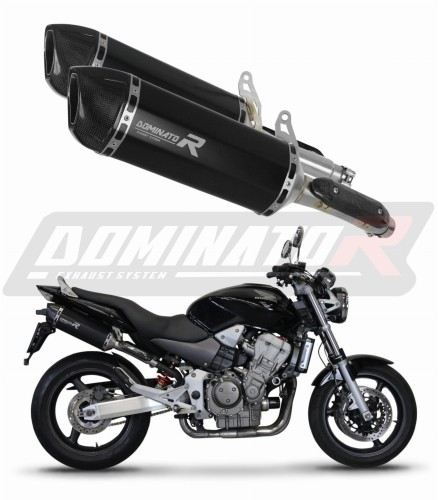 Прямоток Honda CB 900F HORNET 2002 - 2007 DOMINATOR HP1 черный