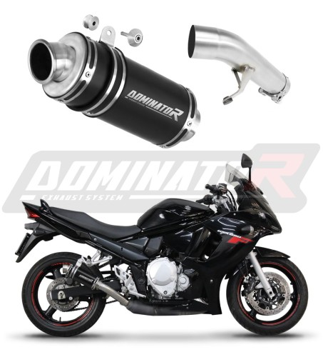 Прямоток Suzuki GSXF 650 2007 - 2016 DOMINATOR GP1 черный