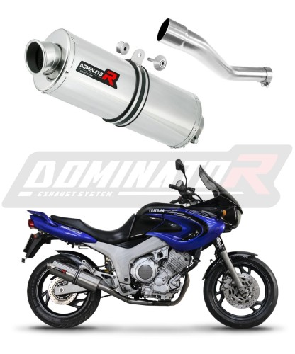 Прямоток Yamaha TDM 850 Right Side 1991 - 1995 DOMINATOR овальный