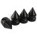 Колпачки ниппеля Конус чёрные