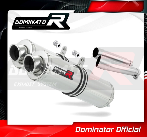 Прямоток DOMINATOR HONDA CB 900F HORNET 2002 - 2007 круглый