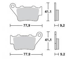 Тормозные колодки BRENTA FT 3088 (FA208 / FA213)