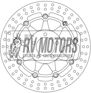 Тормозной диск FERODO FMD0115RX