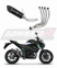 Полная система выхлопа Kawasaki Z800 2013 - 2016 DOMINATOR HP8 черный
