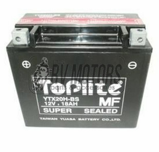Аккумулятор TOPLITE YTX20H-BS