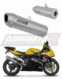 Прямоток Suzuki GSXR 600 K1-K5 2001 - 2005 DOMINATOR S6