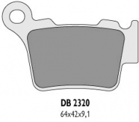 Тормозные колодки DELTA BRAKING DB2320MX-N (FA368)