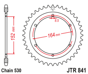 Привідна зірка JT JTR841.42 (PBR 841)