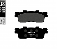 Тормозные колодки GALFER FD438G1054 (FA498)