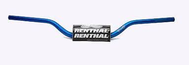 Алюминиевый руль RENTHAL 28.6 mm Синий 672-01-BU