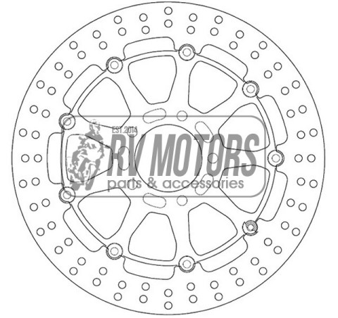 Тормозной диск FERODO FMD0125RX