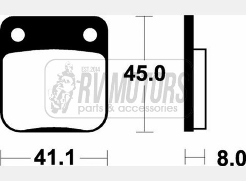 Тормозные колодки SBS 536HF