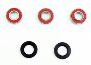 Подшипники оси колеса KAWASAKI KX 125/250 '97-'02 , KX 500 '94-'04 ATHENA W445012R (25-1224)