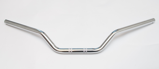 Сталеве кермо Універсальне 22mm Хром KU001