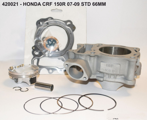 Циліндр + поршень HONDA CRF 150R &#39;07-&#39;10 VERTEX 420021