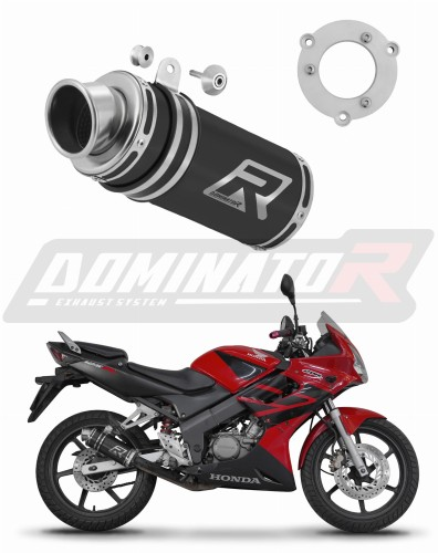 Прямоток Honda CBR 125 2004 - 2010 DOMINATOR GP1 черный