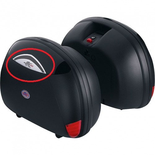 Логотип алюмінієвий KAPPA до кофру K40 K625