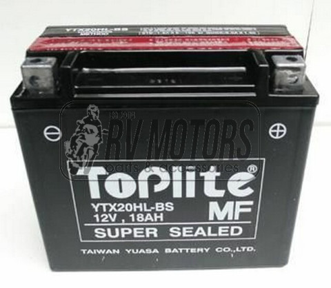 Аккумулятор TOPLITE YTX20HL-BS