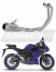 Полная система выхлопа Yamaha YZF-R3 2019 - 2024 DOMINATOR GPS
