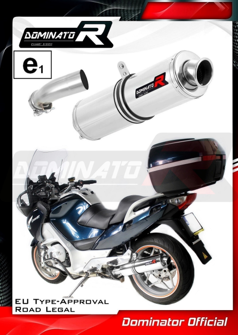 Прямоток DOMINATOR BMW R1200RT 2010 - 2013 круглый