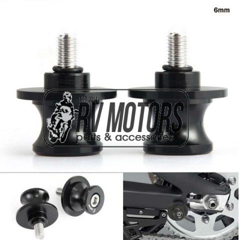 Упоры для подката 6мм черные 