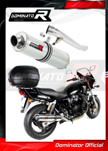 Прямоток DOMINATOR SUZUKI GSX 750 INAZUMA 1998 - 2003 круглый