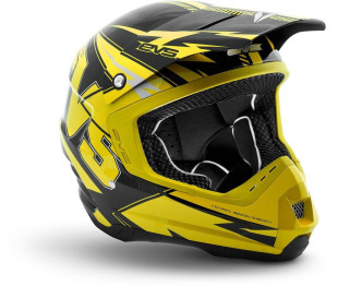 Шлем кросс EVS T5 Vortek Bolt. Размер M. 