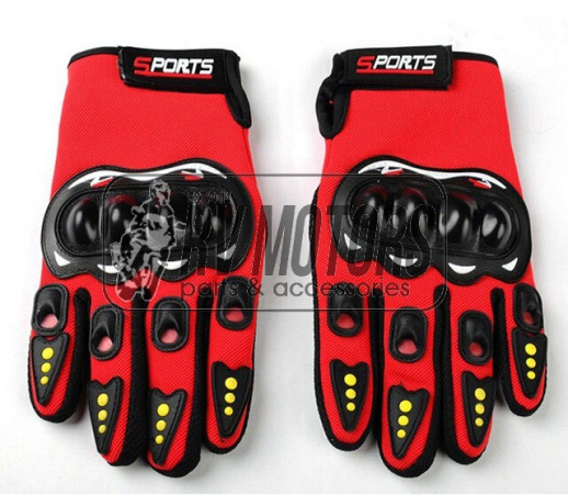 Рукавички RVM sport long red