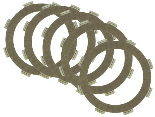 Фрикционные диски сцепления KAWASAKI KX 65 '00-'17, KX 60 '83-'03 (F1750) (EBS4438R) PSYCHIC MX-03503P