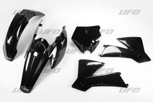 Комплект пластика UFO KTM SX/EXC '03-'04 (чёрный) (KT502E001) KTKIT502001